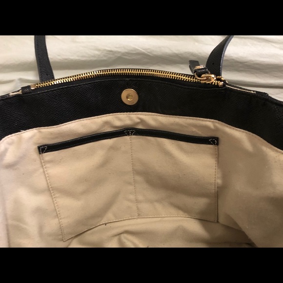 Saks Fifth Ave BLACK Label tote/shoulder bag - Picture 6 of 8